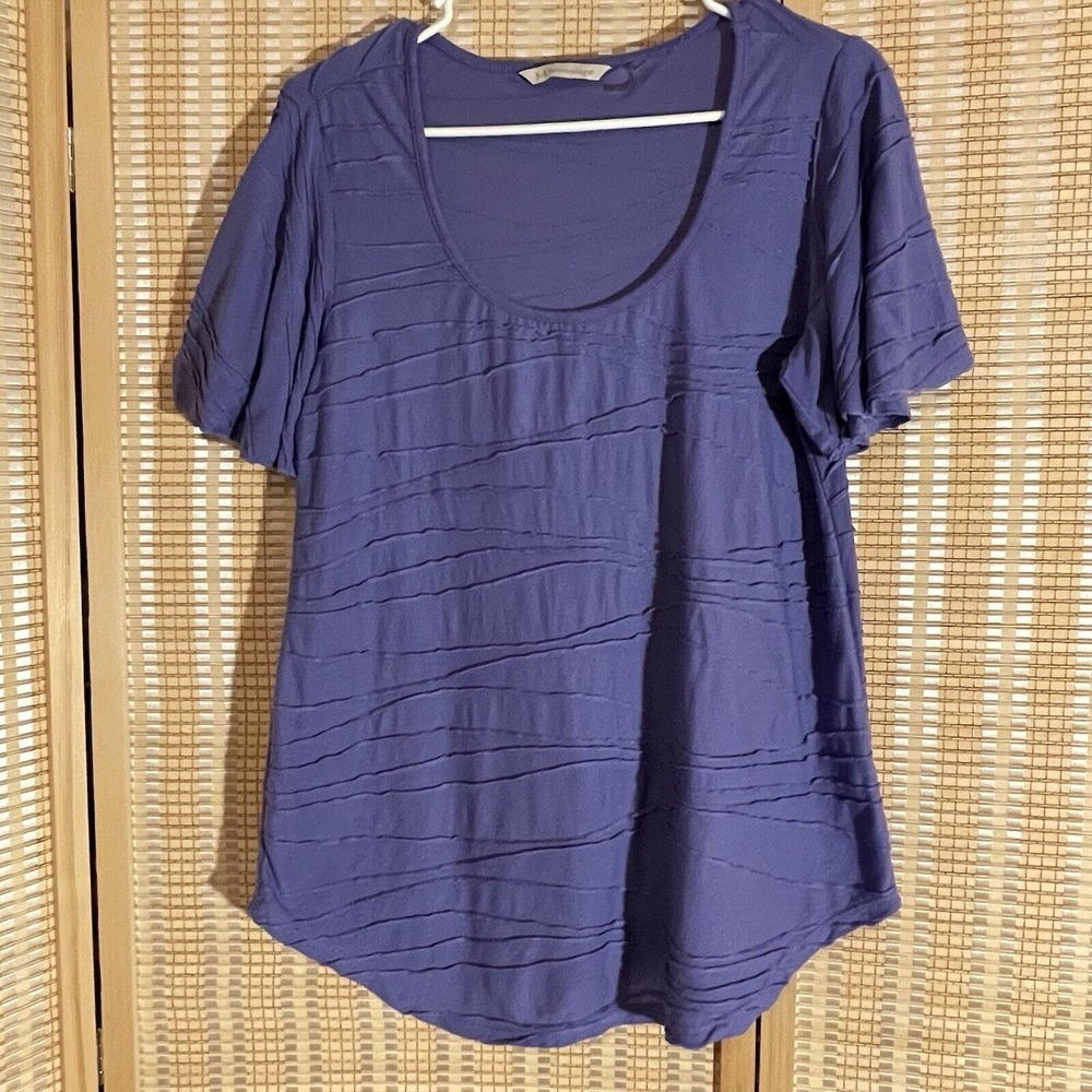 Soft Surroundings Womens S Tunic Cap Sleeves Activewear Leisure Travel Vacation
